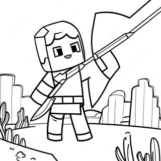 Minecraft Coloring Pages