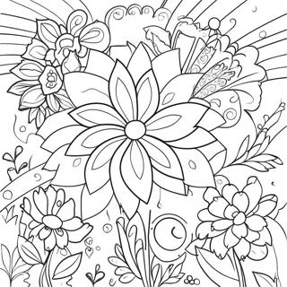 Flowering Ideas Coloring Page 73525-60686