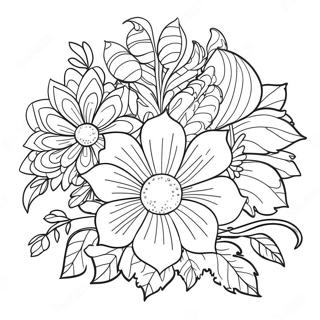 Flowering Ideas Coloring Page 73525-60687