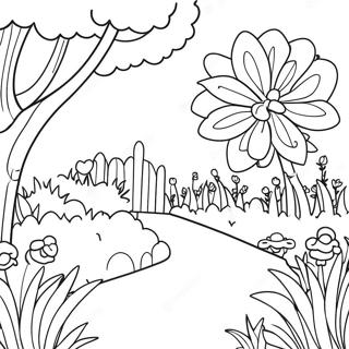 Flowering Ideas Coloring Pages