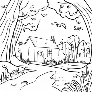 Fall Bible Coloring Pages