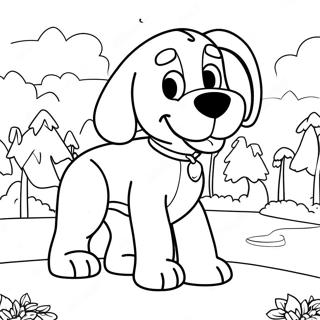 Clifford The Big Red Dog Coloring Page 73556-60712