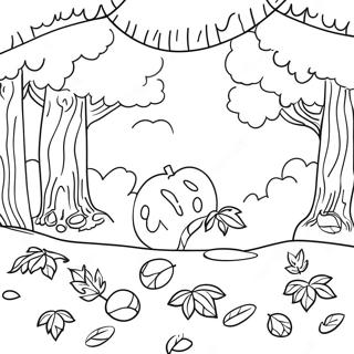 Autumn Bible Verses Coloring Page 7355-5983