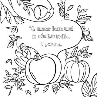 Autumn Bible Verses Coloring Page 7355-5984