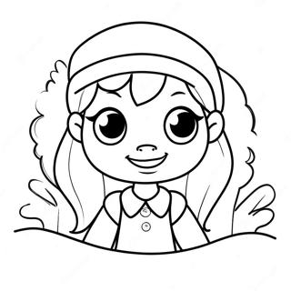 Olivia Coloring Pages