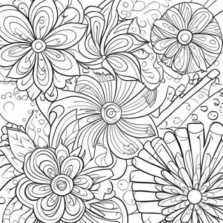 Pin Wheel Patterns Coloring Page 73635-60770