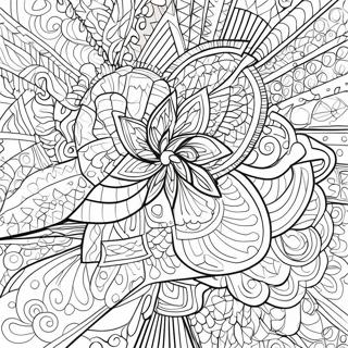 Colorful Pin Wheel Patterns Coloring Page 73636-60776