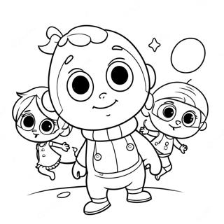 Little Einsteins Coloring Page 7364-5986