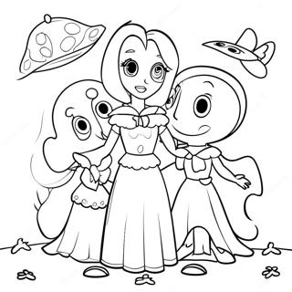 Julie And The Phantoms Coloring Page 73715-60838