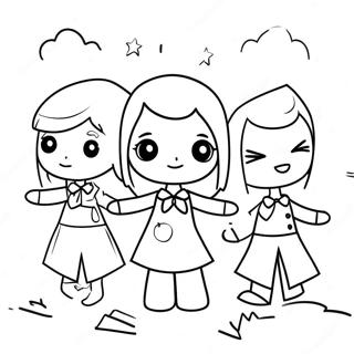 Julie And The Phantoms Coloring Page 73715-60840