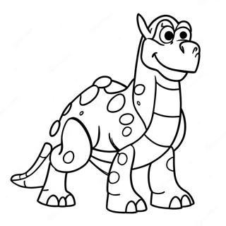 Rex Toy Story Coloring Pages