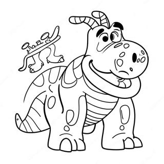 Rex Toy Story Coloring Page 73745-60859