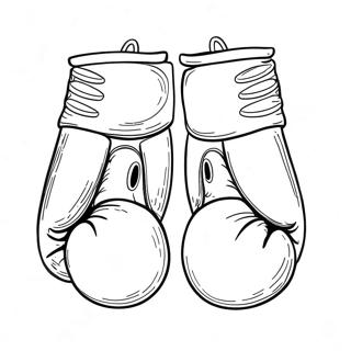 Boxing Coloring Pages