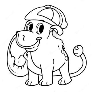 Colorful Spanishtuff Characters Coloring Page 73806-60911