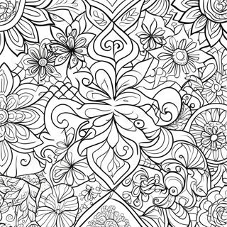 Tessellation Coloring Pages