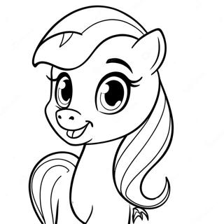 Rarity Coloring Page 7384-6003