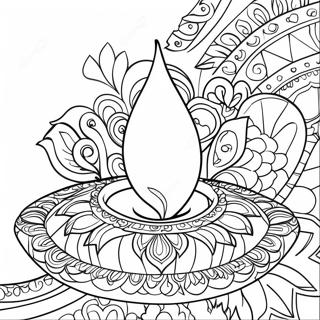 Diya Coloring Page 73855-60939