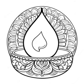 Diya Coloring Page 73855-60940