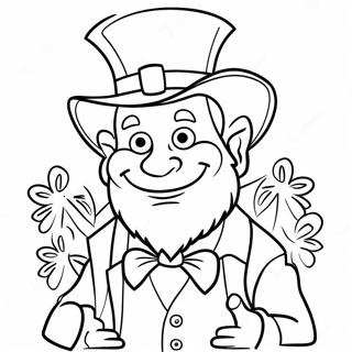 Scary Leprechaun Coloring Pages