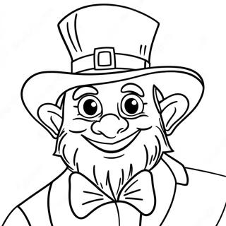 Scary Leprechaun Coloring Page 73875-60959