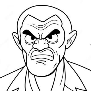 Angry Face I Hate You Coloring Page 73906-60989