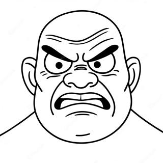 Angry Face I Hate You Coloring Page 73906-60992