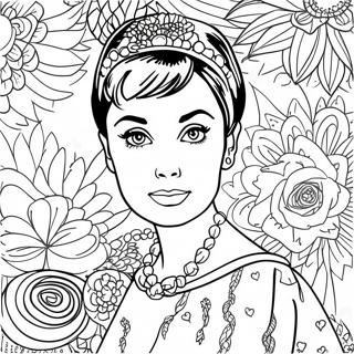 Audrey Coloring Page 73925-61004