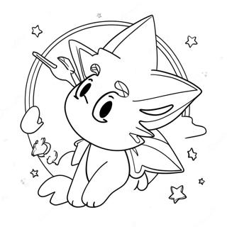 Sparkling Starbeam Coloring Page 73936-61013