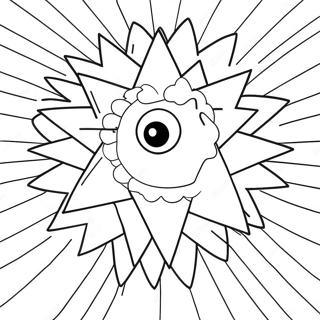 Sparkling Starbeam Coloring Page 73936-61015