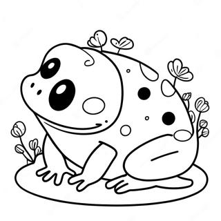 Cute Frog Squishmallow Coloring Page 73956-61030