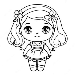 Na Na Na Surprise Dolls Coloring Page 73966-61037