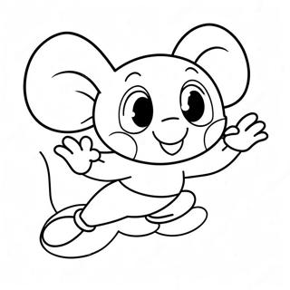 Mighty Mouse Flying Adventure Coloring Page 74006-61069