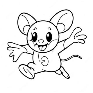 Mighty Mouse Flying Adventure Coloring Page 74006-61071