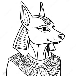 Anubis Coloring Page 74015-61074