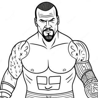 Wwe Coloring Page 74025-61079