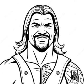 Wwe Coloring Page 74025-61080