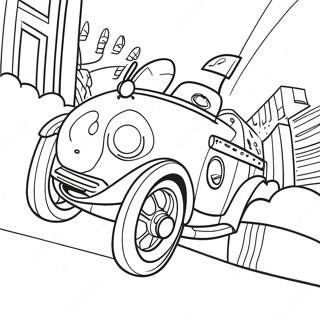 Speedy Rush Adventure Coloring Page 74056-61103