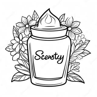 Scentsy Logo Coloring Page 74085-61142