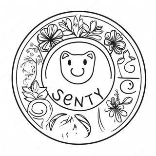 Scentsy Logo Coloring Page 74085-61144