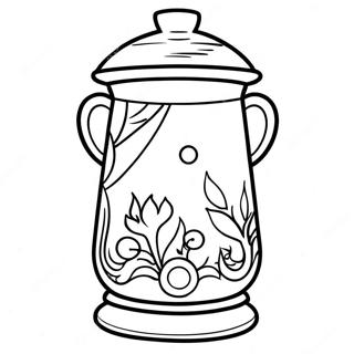 Colorful Scentsy Warmer Coloring Page 74086-61130