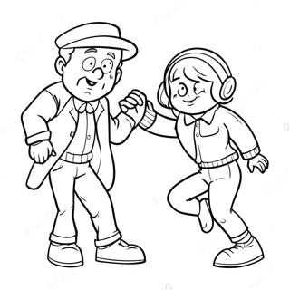 Bernard And Bianca In Action Coloring Page 74106-61156