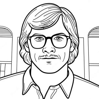 Jeffrey Dahmer Coloring Page 74115-61150