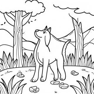 Where The Red Fern Grows Coloring Page 74155-61176