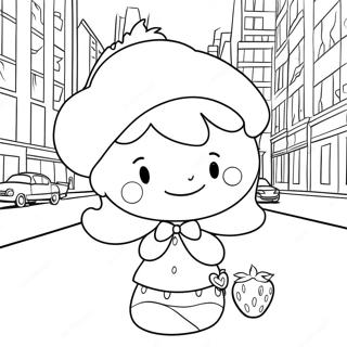 Strawberry Shortcake Berry In The Big City Coloring Page 74165-61208