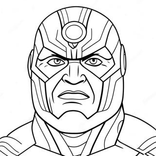 Menacing Darkseid Coloring Page 74176-61201