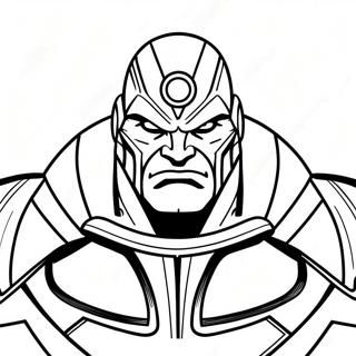 Menacing Darkseid Coloring Page 74176-61203