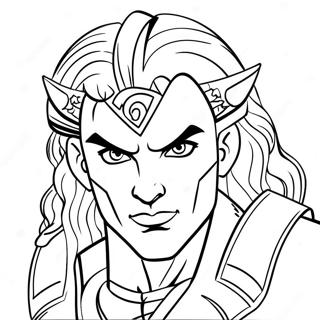 Dio Coloring Page 74205-61222