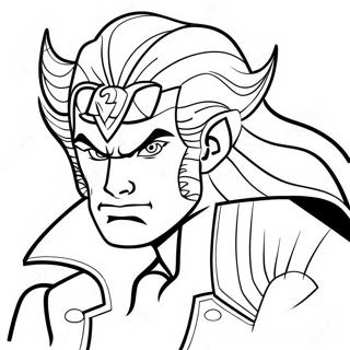 Dio Coloring Page 74205-61224