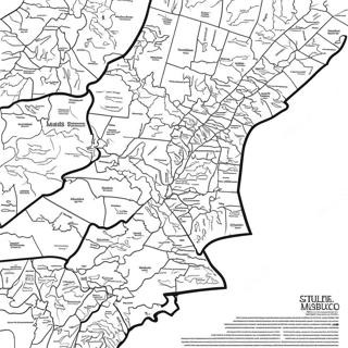 Massachusetts State Outline Coloring Page 74225-61242