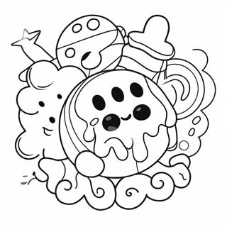 Candy Crush Coloring Pages